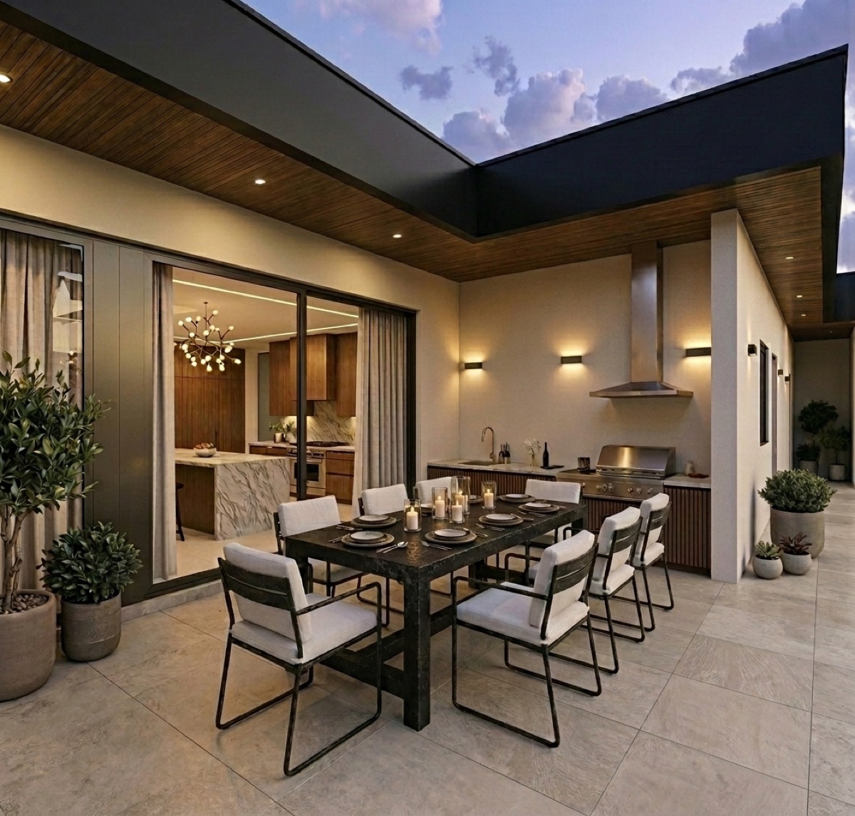 Outdoor dining